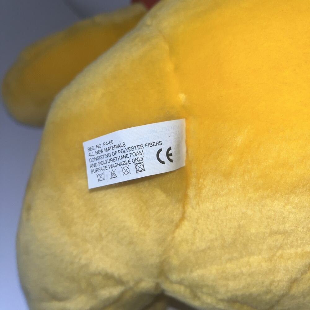 Winnie The Pooh 20" Disney XLarge Plush Bear Arco Toys Inc 1990 Vintage Mattel - Picture 9 of 10